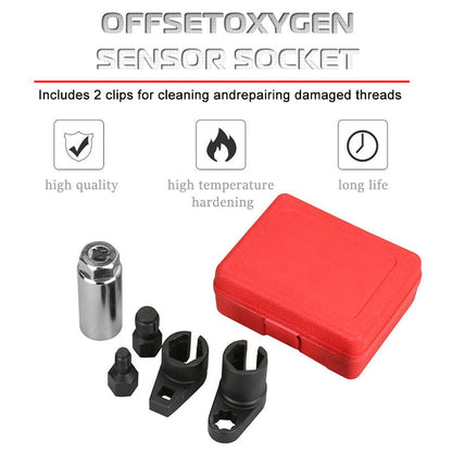 🔥Automotive O2 Sensor förskjutningshylsa och gängchaser 5 st set