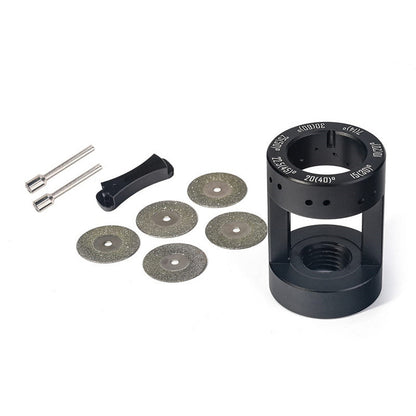 Flervinkligt sliphuvud för svetsning