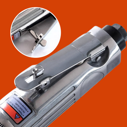 Kompakt pneumatisk slipsats med förvaringsväska