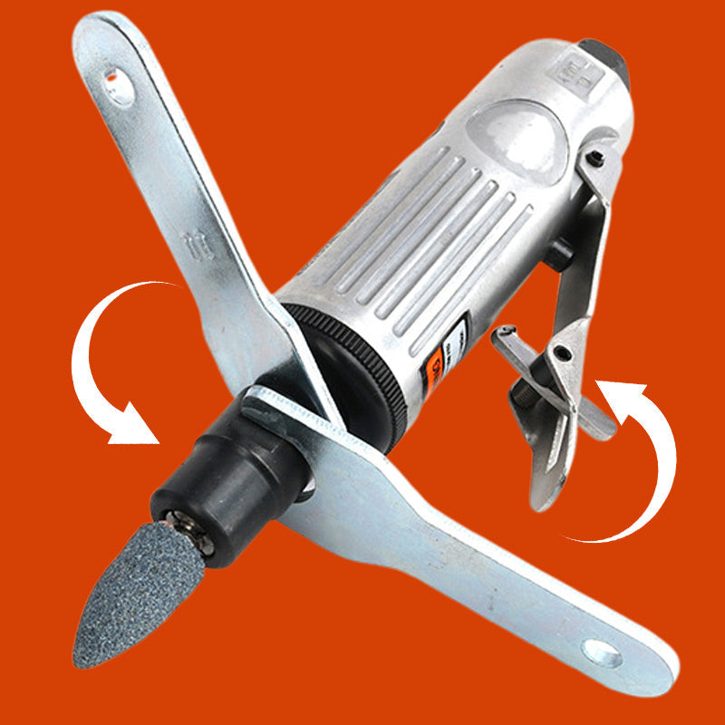 Kompakt pneumatisk slipsats med förvaringsväska