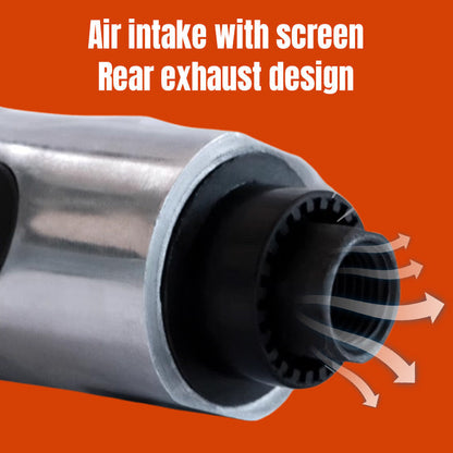 Kompakt pneumatisk slipsats med förvaringsväska