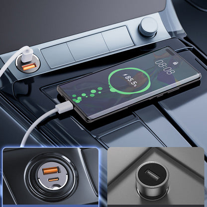 🚗STOR REA - 60% RABATT🔥Ultrasnabb Bil laddare – Dubbelport PD & QC Snabbladdning