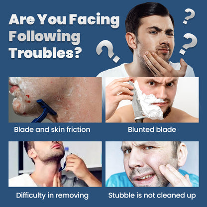 Elektrisk mini bärbar roterande rakapparat för män