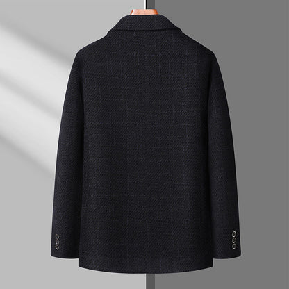 Högkvalitativ tjock Chenille Button Down Jacket för män