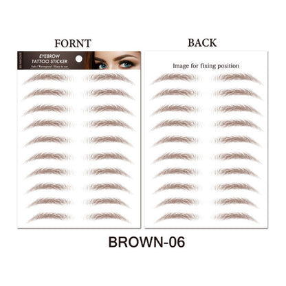 🎉Happy New Year! 50% OFF 🛍️Long-Lasting 3D Waterproof Eyebrow Tattoo Sticker