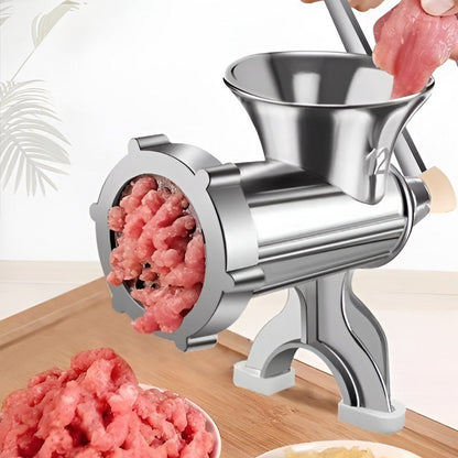 🥩 50 % RABATT NU! 🔧 2 in 1 multifunktionell kvarn – stuffer – mal kött & fyll korvar – hållbar aluminiumlegering & enkel användning ✨