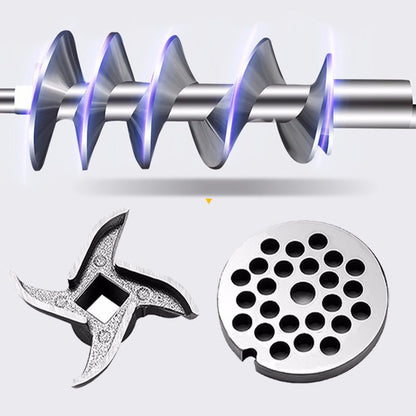🥩 50 % RABATT NU! 🔧 2 in 1 multifunktionell kvarn – stuffer – mal kött & fyll korvar – hållbar aluminiumlegering & enkel användning ✨