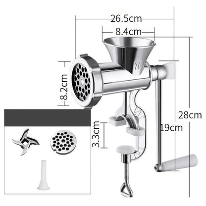 🥩 50 % RABATT NU! 🔧 2 in 1 multifunktionell kvarn – stuffer – mal kött & fyll korvar – hållbar aluminiumlegering & enkel användning ✨