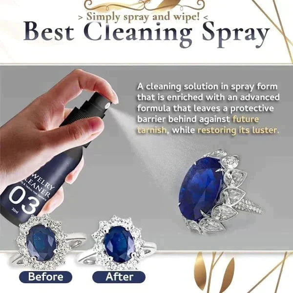 💍 Spray för rengöring av smycken 💎 Glansförnyare