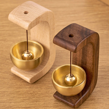 🔔😍Magnetisk dörrklocka med vindspel av trä Dekoration