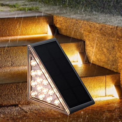 🔥LED Solstegbelysning Vattentäta Utomhustrapporljus