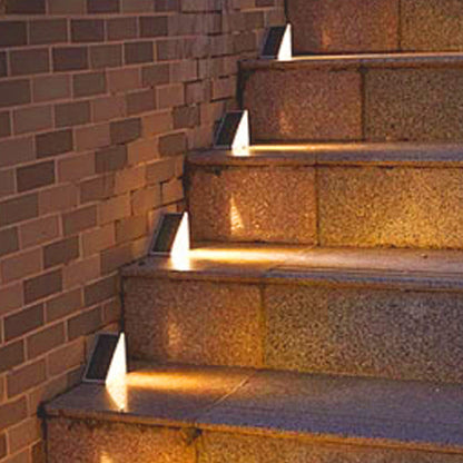 🔥LED Solstegbelysning Vattentäta Utomhustrapporljus