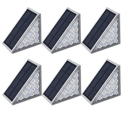 🔥LED Solstegbelysning Vattentäta Utomhustrapporljus