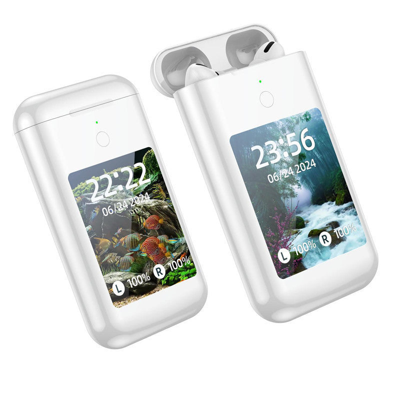🔥Hot Sale 50% rabatt under en begränsad tid⏳Portabla 3-i-1 laddare Multimedia Bluetooth-öronsnäckor