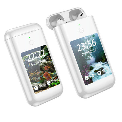 🔥Hot Sale 50% rabatt under en begränsad tid⏳Portabla 3-i-1 laddare Multimedia Bluetooth-öronsnäckor