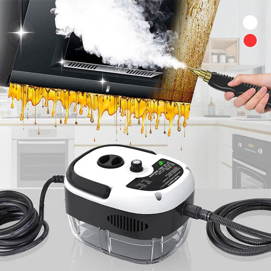 🔥2500W Handhållen Ångrengörare med Högt Tryckånga och Hög Temperatur