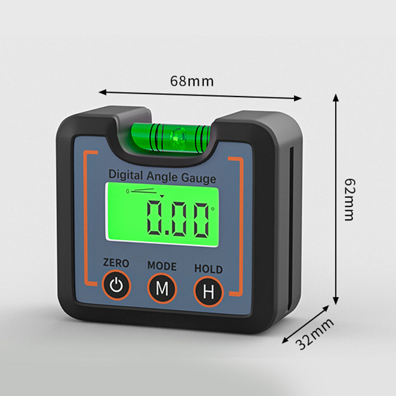 0-360°Digital vinkelmagnetisk elektronisk mätare