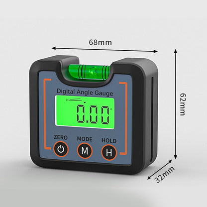 0-360°Digital vinkelmagnetisk elektronisk mätare