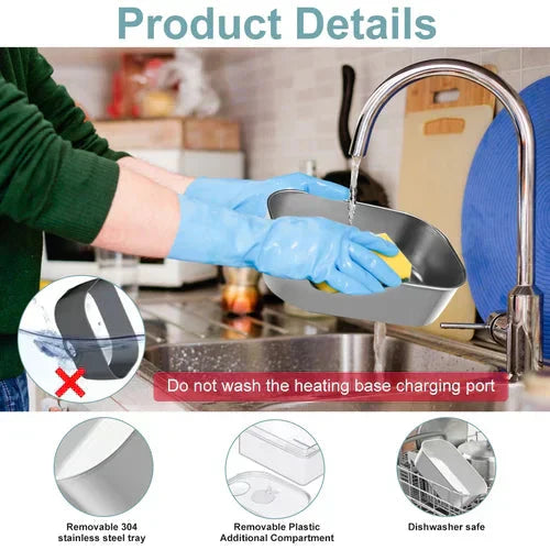 🎁NYÅR 2026 HET REA - Begränsad tid 50% RABATT🔥2-i-1 Bärbar Dual Voltage Electric 7-delad Set Lunchbox