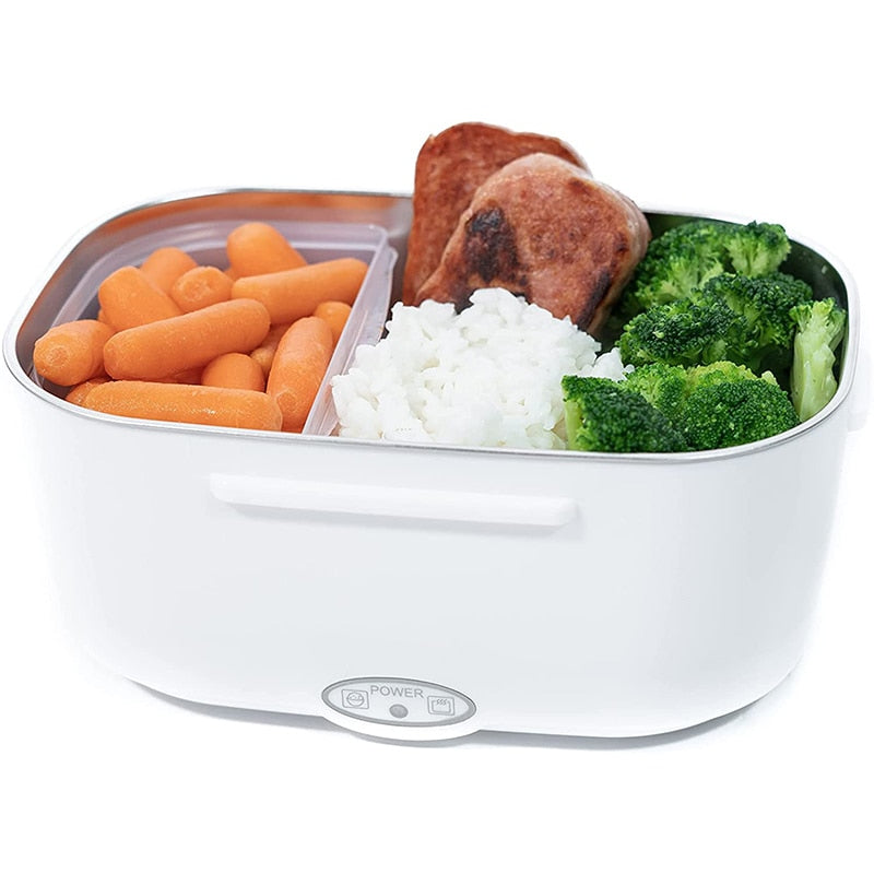 🎁NYÅR 2026 HET REA - Begränsad tid 50% RABATT🔥2-i-1 Bärbar Dual Voltage Electric 7-delad Set Lunchbox