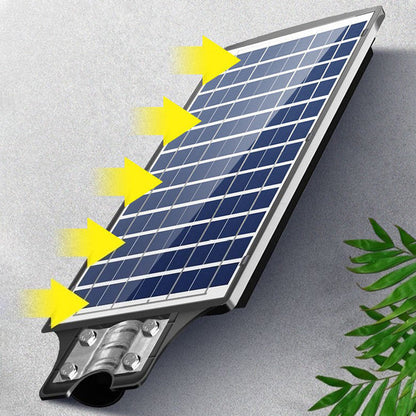 Rörelsesensor solcellslampa med fjärrkontroll