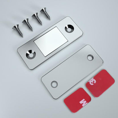 🔥⏰Köp 1 Få 1 gratis 🧲 Icke-Perforerad Magnetisk Dörrstängare – Enkel Installation, Tyst Stängning & Justerbar Kraft för Hem/Kontor 🔧✨📦