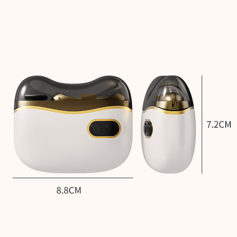 🔥⏰50 % RABATT!!!🔥💅 2-I-1 NAGELSET - Elektrisk Nagelklippare & Polerare, Laddbar och Vattentålig för Hemmabruk 🛁📦