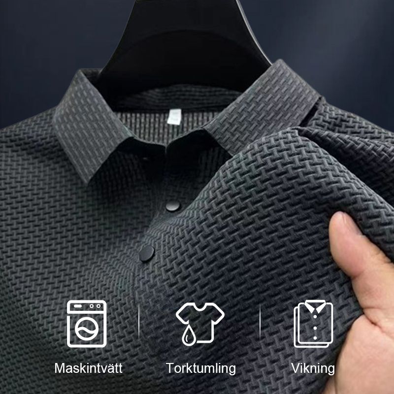 🔥HET REA 67% RABATT🔥Herrarnas Is-Silke T-shirt💨 Andas och är bekväm❄️