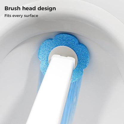 Engångstoalettrengöringssystem - Antibakteriell Gel med Avtagbar Borste för Djuprengöring och Hygien ✨🧼