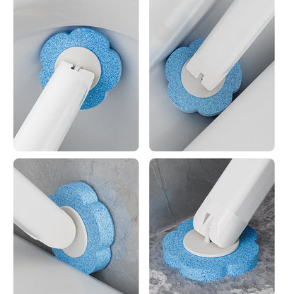Engångstoalettrengöringssystem - Antibakteriell Gel med Avtagbar Borste för Djuprengöring och Hygien ✨🧼