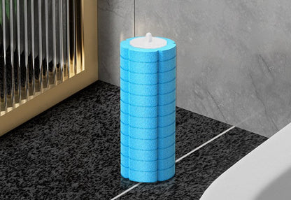 Engångstoalettrengöringssystem - Antibakteriell Gel med Avtagbar Borste för Djuprengöring och Hygien ✨🧼
