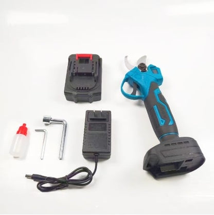 ✂️ 50% RABATT 🔋 | Trådlösa Elektriska Trädgårdssaxar – SK5 Stål & Borstlös Motor