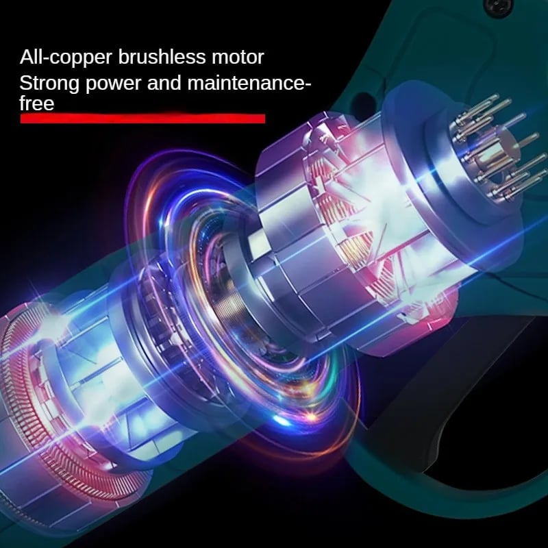 ✂️ 50% RABATT 🔋 | Trådlösa Elektriska Trädgårdssaxar – SK5 Stål & Borstlös Motor