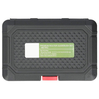 11PCS Mässing Router Mall Guide Sleeve Kit