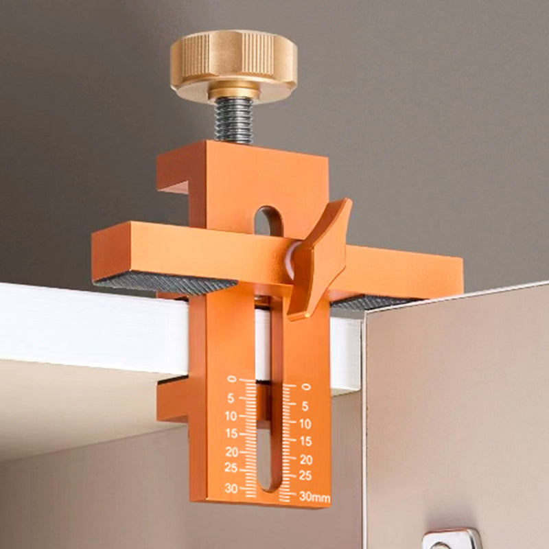 🔧 50% RABATT NU! 2-i-1 monteringsjigg för skåpluckor – exakt positionering, högkvalitativ aluminium & halkskydd – perfekt för snabb och enkel installation av skåpluckor och gångjärn 🛠️✨