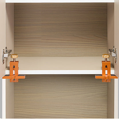 🔧 50% RABATT NU! 2-i-1 monteringsjigg för skåpluckor – exakt positionering, högkvalitativ aluminium & halkskydd – perfekt för snabb och enkel installation av skåpluckor och gångjärn 🛠️✨