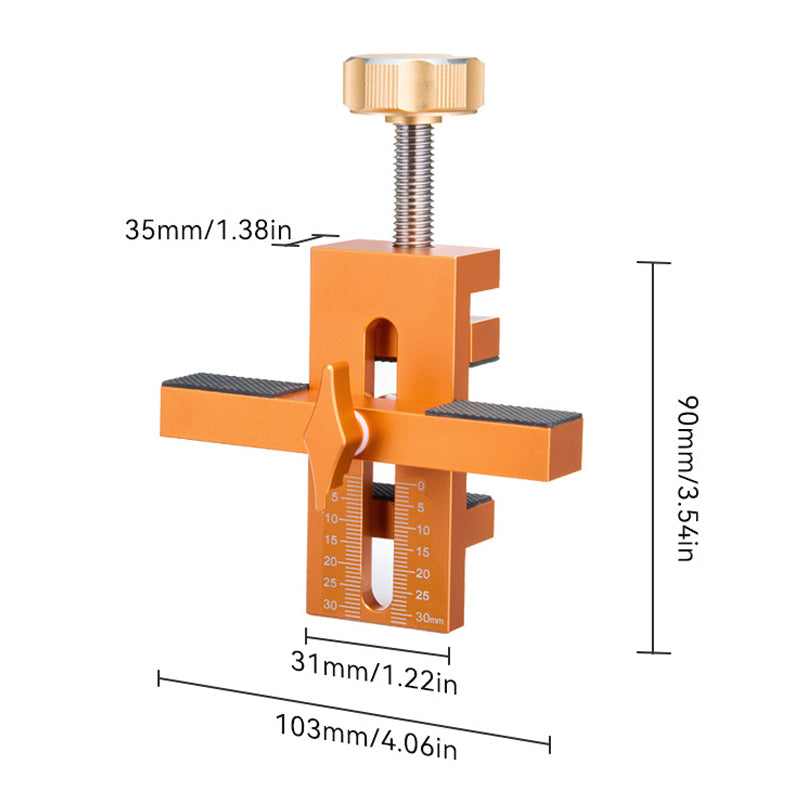 🔧 50% RABATT NU! 2-i-1 monteringsjigg för skåpluckor – exakt positionering, högkvalitativ aluminium & halkskydd – perfekt för snabb och enkel installation av skåpluckor och gångjärn 🛠️✨