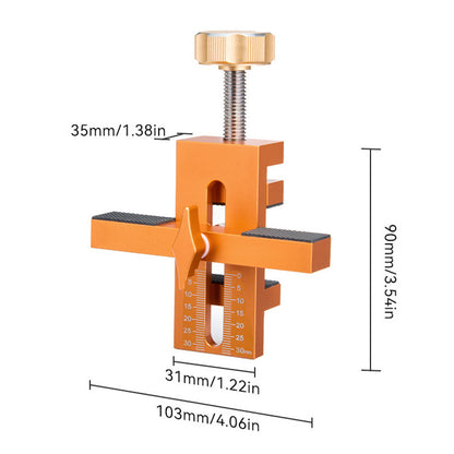 🔧 50% RABATT NU! 2-i-1 monteringsjigg för skåpluckor – exakt positionering, högkvalitativ aluminium & halkskydd – perfekt för snabb och enkel installation av skåpluckor och gångjärn 🛠️✨