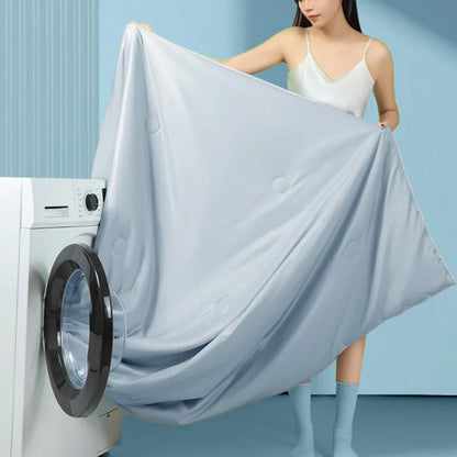 🛏️ 60 % RABATT! ❄️ Tvättbart och svalkande 4-delat sängklädesset – 2026 Supercool – Andningsbart, lättskött och perfekt för varma nätter 🌸