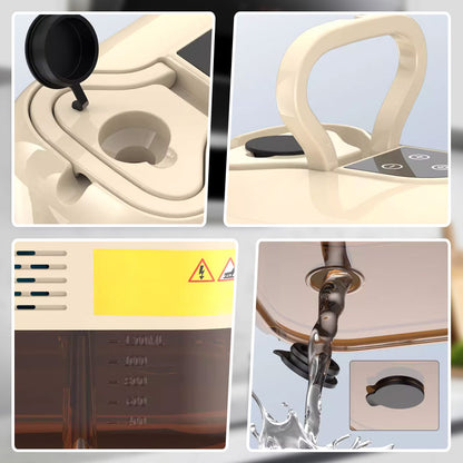🧼 50% RABATT! 💨 Multifunktionell Portabel Ångtvätt – 15 Sek. Uppvärmning, Hög Temperatur & Perfekt För Djuprengöring Hemma 🏠