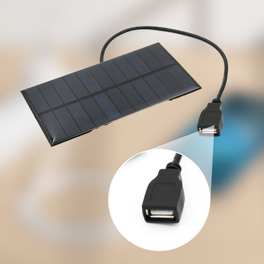 💥1,65W högeffektiv solpanelsladdare⚡