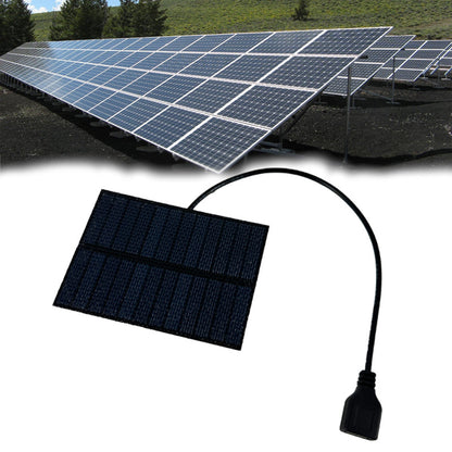 💥1,65W högeffektiv solpanelsladdare⚡