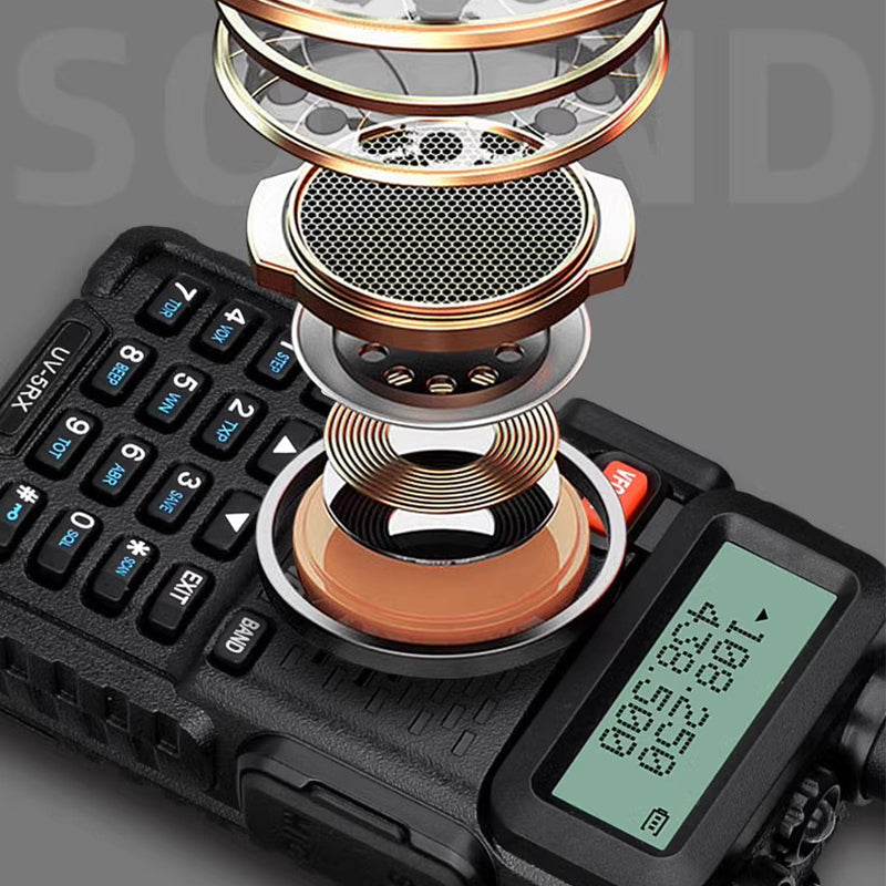 ⏰ Endast nu 50% rabatt!🔥📡 UV-5R Hamradio Långdistans UV5R Two-Way Radio Dualband Walkie-Talkie