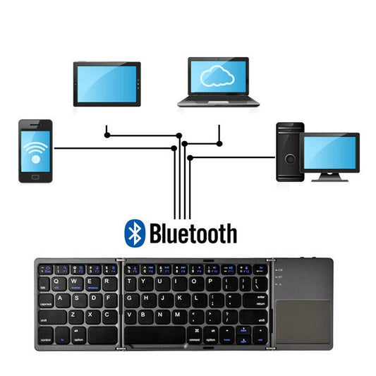 (🔥Nästan slutsåld) Vikbart trådlöst Bluetooth-tangentbord för telefon