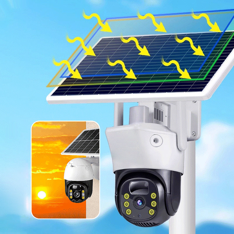 🔥2025 Home Essentials - Ultra HD Real Time Lag Free🔥Smart trådlös övervakningskamera för solenergi🔥