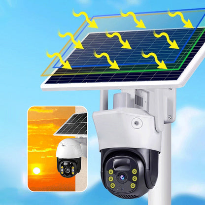 🔥2025 Home Essentials - Ultra HD Real Time Lag Free🔥Smart trådlös övervakningskamera för solenergi🔥