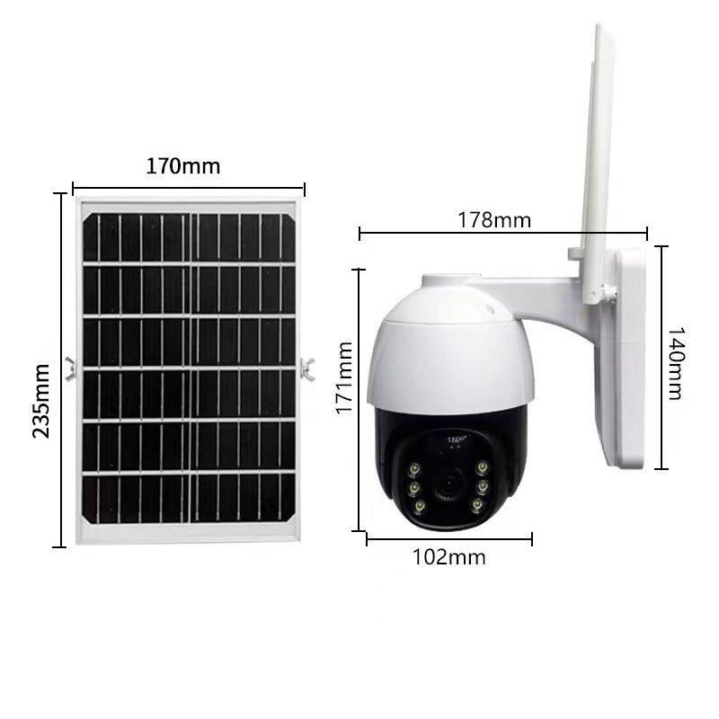 🔥2025 Home Essentials - Ultra HD Real Time Lag Free🔥Smart trådlös övervakningskamera för solenergi🔥