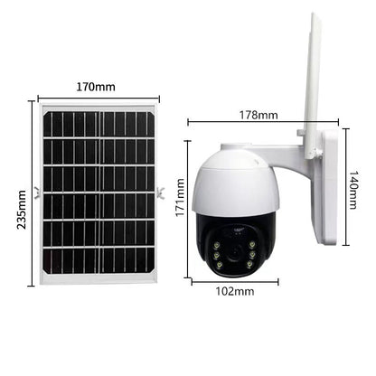 🔥2025 Home Essentials - Ultra HD Real Time Lag Free🔥Smart trådlös övervakningskamera för solenergi🔥