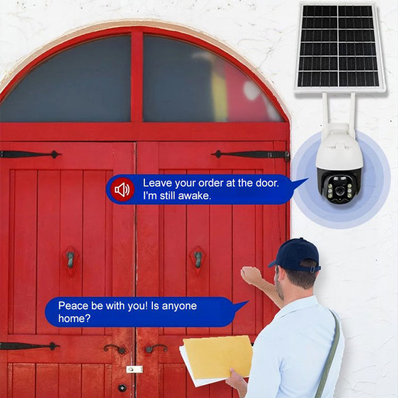 🔥2025 Home Essentials - Ultra HD Real Time Lag Free🔥Smart trådlös övervakningskamera för solenergi🔥
