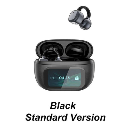 Headset för intelligent översättning med smart färgskärm och clips i örat